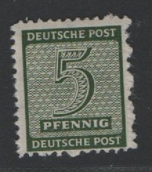 SBZ, West- Sachsen, 1945, Mi.- Nr.: 116 A Y, **, tiefstgeprüft Ströh BPP! Luxusstück! Selten!