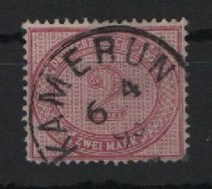 Dt. Kolonien, Kamerun, 1898, Mi.- Nr.: VS 37 e, gestempelt! Gutes Bedarfsstück! Selten!