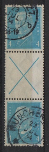 DR, Weimar, 1932 / 34, Mi.- Nr.: S 41, gestempelt! Selten!