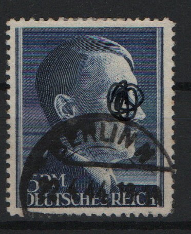 III. Reich, 1942, Mi.- Nr.: 802 A, gestempelt, Bedarfsstück, geprüft Schlegel BPP! Selten!