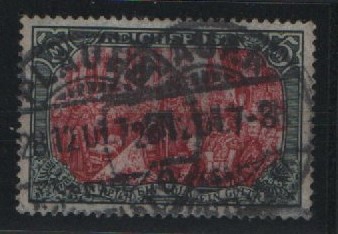 DR, Germania- Reichspost, Mi.- Nr.: 66, Type IV, gestempelt, akt. FA Kroschel VP / VPEX; e+e! Qualitätsstück! Selten!