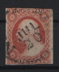 USA, Mi.- Nr.: 4 a, gestempelt, Kabinetterhaltung