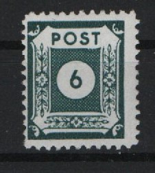 Ost- Sachsen, 1945, Mi.- Nr.: 43b C, **, tiefgeprüft H. Müller! Qualitätsstück!