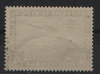 DR / Weimar, 1930, Mi.- Nrn.: 439 Y, Die 4 RM. Süd- Amerikafahrt, **, tiefstgeprüft Schlegel BPP; e+e! Luxusstück! Sehr selten!
