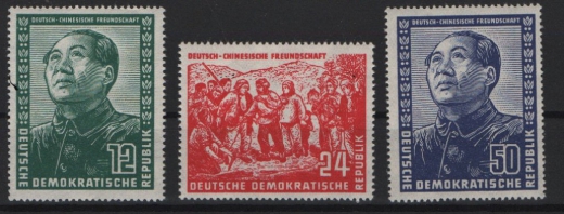 DDR, 1951, Mi.- Nrn.: 286- 88, Der Chinesensatz, **!