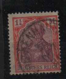 DR, Infla, 1920, Mi.- Nr.: 151 Y, gestempelt, akt FA Wiegand BPP: e + e! Luxusstück! Sehr selten!
