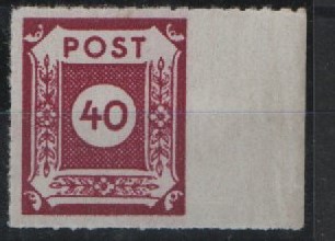 SBZ, Ost- Sachsen, 1945, Mi.- Nr.: 50 Ha Ur, **, tiefstgeprüft Rehfeld / Ströh BPP! Sehr selten!