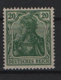 DR, Infla, 1921, Mi.- Nr.: 143 c, **, tiefstgeprüft infla Berlin Z! Seltenes Luxusstück!