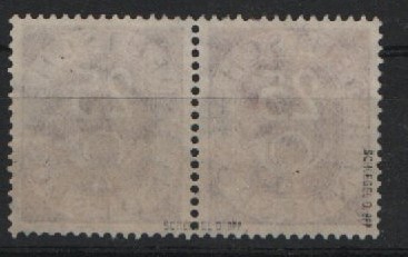 BRD, 1951, Mi.- Nr.: 131 im waager. Paar, gestempelt! Tiefgeprüft Schlegel BPP! Gutes Bedarfsstück, selten!