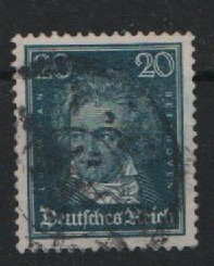 DR / Weimar, 1926, Mi.- Nr.: 392 Y , gestempelt, doppelt tiefgeprüft Schlegel BPP! Gutes Bedarfsstück! Sehr selten!