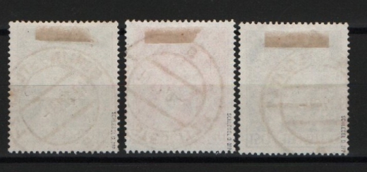 Berlin, 1949, Mi.- Nrn.: 68- 70, Der Währungsgeschädigtensatz gestempelt, je tiefstgeprüft Schlegel BPP! Luxussatz!