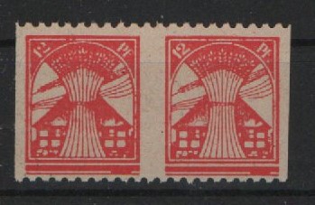 SBZ, MVP, 1946, Mi.- Nr.: 18 Ia Us (2x), **, je  tiefstgeprüft Kramp BPP! Sehr selten!