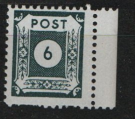 Ost- Sachsen, 1945, Mi.- Nr.: 43 BIIb / DII vom SR, **, akt. Fotoattest Dr. Jasch BPP: echt + ...! Kabinettstück!