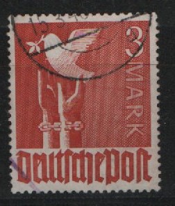 Kontrollrat, 1947, Mi.- Nr.: 961 Plf. I, gestempelt, tiefstgeprüft Schlegel BPP! Kabinettstück, sehr selten!