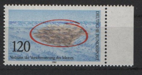 BRD, 1982, Mi.- Nrn.: 1144P vom SR, **, Fotoattest Schlegel BPP; echt + einwandfrei! Luxusstück!