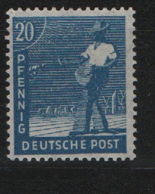 Kontrollrat, 1947, Mi.- Nr.: 950 b, **, Farbgeprüft Bernhöft / tiefstgeprüft Schlegel BPP! Luxusstück, sehr selten!