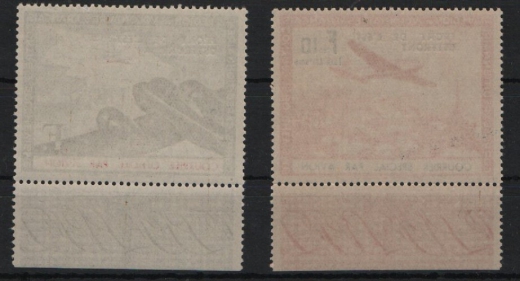 Spendenvignetten / Private Ausgaben, 1942, Mi.- Nrn.: IV + V, **, je vom Ur