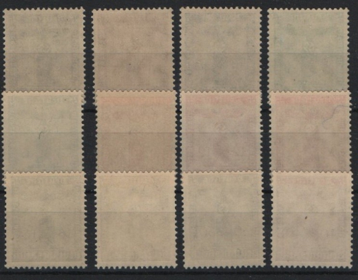 DR / III. Reich, 1938, Dienstmarken, Mi.- Nrn.: 144- 154, kpl. Satz, **