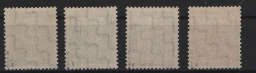 SBZ, West- Sachsen, 1946, Mi.- Nrn.: 150- 55X , **, signiert / geprüft Dr. Bönning! Luxusstücke! RR!