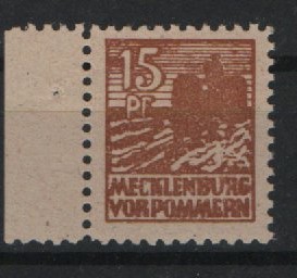 MVP, 1946, Mi.- Nr.: 37 y c mit Sr, **, tiefstgeprüft Kramp BPP! Selten!