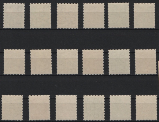 DDR, 1953, Mi.- Nrn.: 362- 379, **,  Der I. 5- Jahrplansatz, kpl. Qualitätssatz!