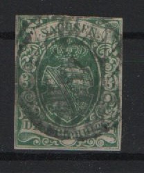 Sachsen, 1851 / 63, Mi.- Nr.: 2, gestempelt, signiert, vollrandig, Kabinettstück