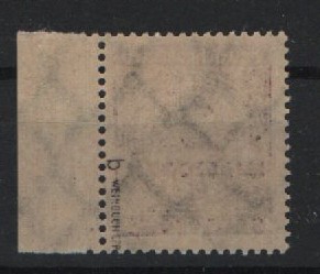 DR, Infla, 1923, Mi.- Nr.: 315 AW b, **, vom Sr., tiefstgeprüft Weinbuch BPP! Seltenes Luxusstück!