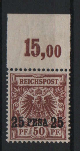 Dt. Kolonien, DOA, 1893 / 96, Mi.- Nr.: 5, **, mit Or., selten!
