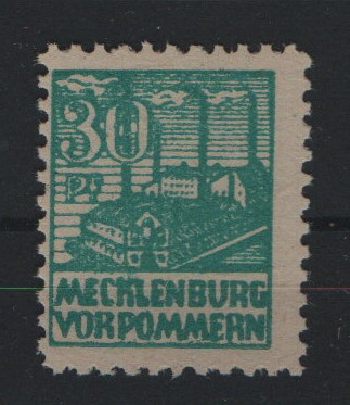 SBZ- MVP, 1946, Mi.- Nr.: 39 y b, **, Fotoattest Kramp BPP: echt + einwandfrei Top- Rarität!