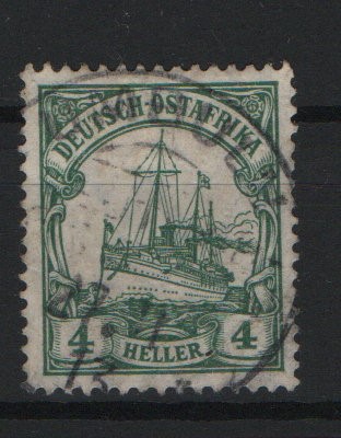 Dt. Kolonien, Stempel, DOA, 1913, Umbulu auf Mi.- Nr.: 31, HB: 600 €! Seltenes Kabinettstück!