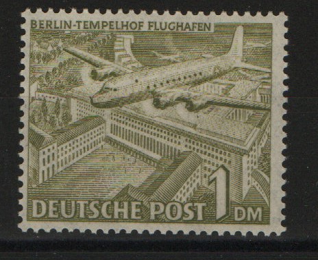 Berlin, 1949, Mi.- Nrn.: 57 X, **, tiefstgeprüft Schlegel BPP! Luxusstück, selten!