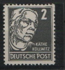 DDR, 1952, Mi.- Nr.: 327 va YI, der Persönlichkeiten II!, **, tiefstgeprüft Schönherr BBP, u.a.! Selten!