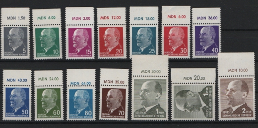 DDR, 1963 u.a., Mi.- Nr.: div.,  Lot mit Or2, **!