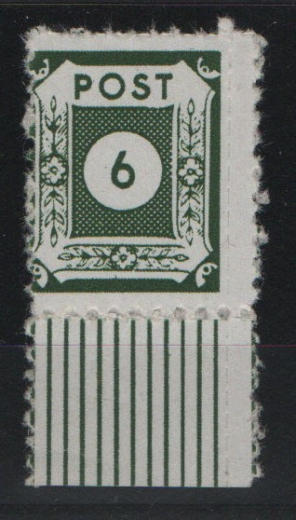 Ost- Sachsen, 1945, Mi.- Nr.: 43 BIIa / DI vom Ur, **, Fotoattest Kunz BPP: echt + einwandfrei! Luxusstück!