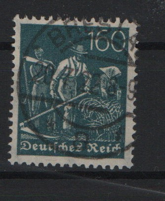DR, Infla, 1922, Mi.- Nr.: 190, gestempelt, tiefgeprüft Bechtold BPP / Infla Berlin! Selten!