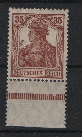 DR, Infla, 1918, Mi.- Nr.: 103 c mit Ur, **, tiefstgeprüft Bechtold BPP! Seltenes Luxusstück!