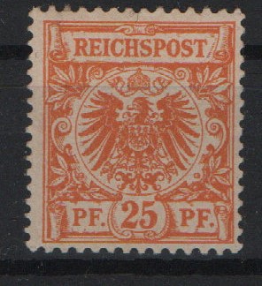Krone / Adler, 1889, Mi.- Nr.: 49 b, **, tiefstgeprüft Zenker BPP! Luxusstück! Selten!