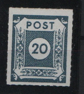 SBZ, Ost- Sachsen, 1945, Mi.- Nr.: 48 Gc, **, tiefstgeprüft Ströh BPP! Luxusstück! Selten!