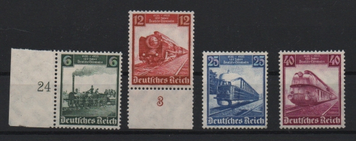 III. Reich, 1935, Mi.- Nrn.: 580- 583, **!