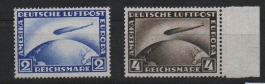 DR / Weimar, 1928, Mi.- Nrn.: 423- 424, **! Selten!