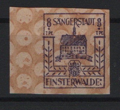 D. - OST, Lokalausgaben, Finsterwalde, 1945, Mi.- Nr.: 5 b G, **, signiert / geprüft Busch! Sehr selten!