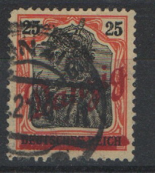Danzig, 1920, Mi.- Nr.: 24 AF II, gestempelt, tiefgeprüft Ifla Berlin / Stoye BPP! Gutes Bedarfsstück