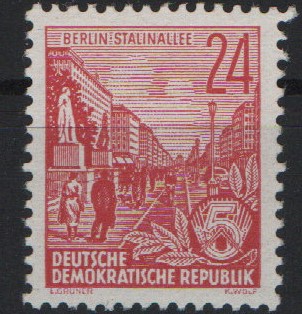 DDR, 1953, Mi.- Nr.: 414 XII, **, vom II. 5- Jahrplansatz!