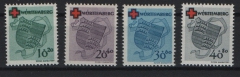 FRZ - Württemberg- Hohenzollern, 1949, Mi.- Nrn.: 40 A - 43 A, **, Qualitätssatz!