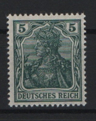 Dt. Kaiserreich, 1915 / 18, Mi.- Nr.: 85 II e, **, tiefgeprüft Jäschke BPP! Kabinettstück! Selten!