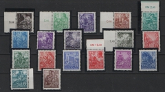 DDR, 1953, Mi.- Nrn.: 362- 379, **,  Der I. 5- Jahrplansatz, kpl. Qualitätssatz!