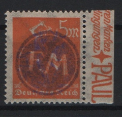 D. - OST, Lokalausgaben, Fredersdorf, 1945, Mi.- Nr.: 68 F, ** , signiert / geprüft Sturm!