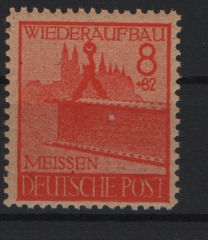 Deutschland- OST, Lokalausgaben, Meissen, 1946, Mi.- Nr.: 37 AI, **, Luxusstück!