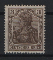 Dt. Kaiserreich, 1918, Mi.- Nr.: 84 II b, **, tiefstgeprüft Jäschke- L. BPP! Luxusstück! Selten!