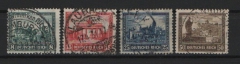DR / Weimar, 1930, Mi.- Nrn.: 450- 453, gestempelt, kpl. Satz! Selten!